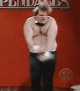 Image result for SNL Chris Farley Air Quotes