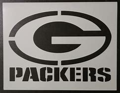 Image result for Green Bay Packers Logo Stencil