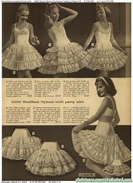 Image result for Sears Catalog Petticoats