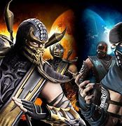 Image result for Mortal Kombat Scorpion vs Sub-Zero Wallpapper