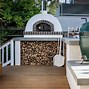 Image result for Wood Fired Pizza Oven Outdoor Kitchen