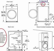 Image result for Stackable Full Size Washer and Dryer On a Stand