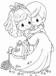 Image result for Drawing Precious Moments Wedding