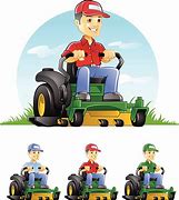 Image result for Riding Lawn Mower Man Clip Art Free