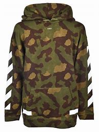 Image result for Off White Camo Hoodie