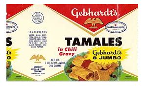 Image result for Gebhardt Tamales Canned