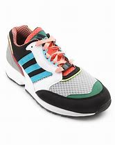 Image result for Multicolor High Top Adidas