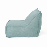 Image result for Tulum Indoor/Outdoor Water Resistant Fabric Bean Bag Lounger By Christopher Knight Home - Teal