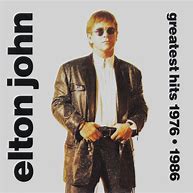 Image result for Elton John Greatest Hits Album Cover Artwork
