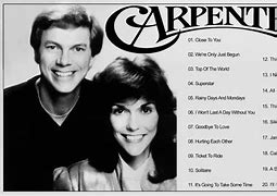Image result for Karen Carpenter Top Songs