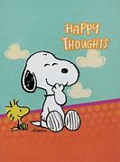 Image result for Happy Thoughts Snoopy