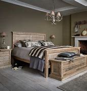 Image result for Reclaimed Wood Bed Frame