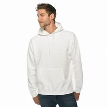Image result for Men's White Pullover Hoodie