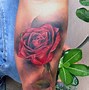 Image result for Red Rose Tattoo for Men