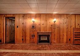 Image result for Knotty Pine Basement