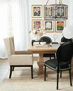 Image result for Cream Leather Dining Room Chairs