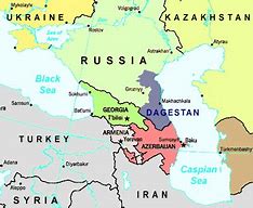 Image result for Map of Dagestan