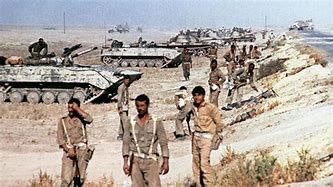 Image result for Iran Iraq War Trench