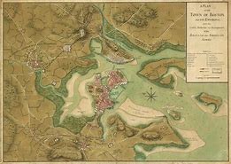 Image result for Map of Boston 1775 vs Today