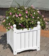 Image result for Square Wood Planter Box