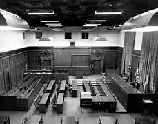 Image result for Dan Kiley and the Nuremberg Courtroom