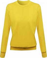 Image result for Pale Yellow Sweatshirt Women's