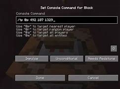 Image result for How to Use a Command Block to Teleport a Player