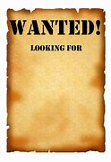 Image result for Wanted Word Art