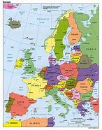 Image result for Europe On a Map