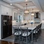 Image result for White Kitchen with Black Stainless Appliances