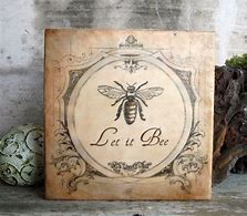 Image result for Vintage French Bee Art