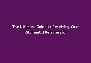 Image result for KitchenAid Refrigerator Parts List