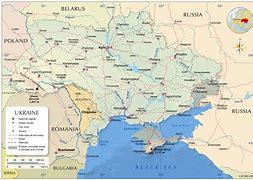 Image result for Ukraine Political Map