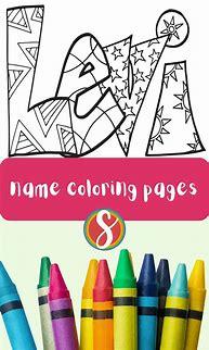 Image result for Livvy Name Coloring Page