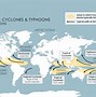 Image result for Hurricane vs Cyclone Map