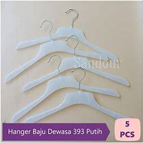 Image result for White Plastic Hangers with Sizes