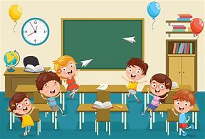 Image result for Classroom with Kids Cartoon