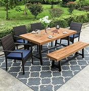 Image result for Outdoor Table with Chairs