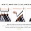Image result for Hanger Organizers for Saving Space