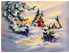 Image result for Old Time Christmas Scenes Clip Art