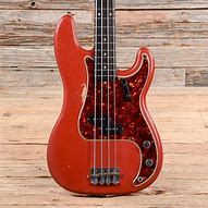 Image result for Fender Precision Bass Guitar Red