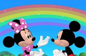 Image result for Rainbow Minnie Mouse