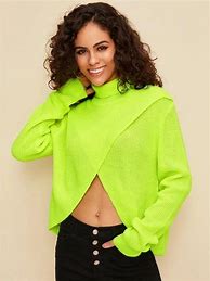 Image result for Neon Green Sweater