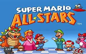 Image result for Super Mario All-Stars Cover