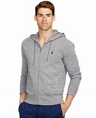 Image result for Grey Polo Full Zip Hoodie