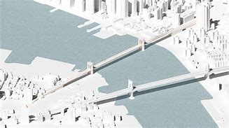 Image result for Brooklyn Bridge Being Built