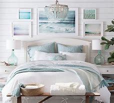 Image result for Coastal Bedding Room Decor