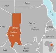 Image result for East Darfur Map
