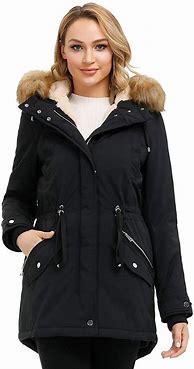Image result for Women's Sherpa Lined Winter Coats