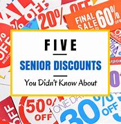 Image result for Discounts 50 Years Old